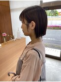 切りっぱなしボブ/外ハネボブ/夏目寧々