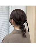 お呼ばれset/編みおろし