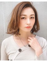 ソーホープレミアム(SOHOpremium) ボブ×ライトベージュ×白髪染め@30代@40代@50代@60代