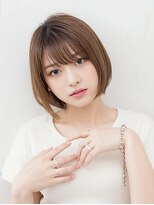 アース 錦糸町店(HAIR&MAKE EARTH) 20代30代40代前下がりストレート小顔補正立体カット