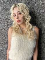 ランテルディ 渋谷(LANTERDIT)&nbsp;イエローベージュ　ニュアンスパーマ　ハードパーマ