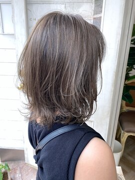 シェノン 赤羽店(CHAINON) 重めミディアム外ハネくびれヘア埼京線十条板橋赤羽岩淵美容室