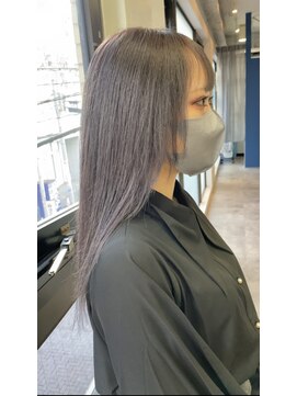 ゴウトゥデイシェアサロン 町田店(GO TODAY SHAiRE SALON) 青紫のシルバー