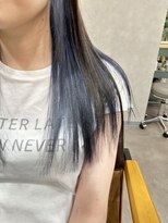 ユニル(unir)&nbsp;【unir】インナーカラー×ブルー★