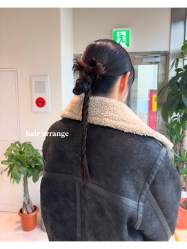 ネウィ 広島(newi) 個性派ヘアセット/カチモリ/タイトヘア/韓国/お呼ばれヘア