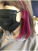 ピンクインナーカラー