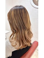 ヘアケア ラウンジ(hair care LaUNGE)&nbsp;セミロングスタイル