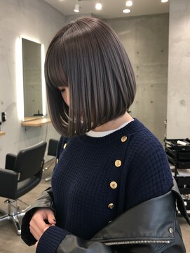 エル 新小岩(elu) 美髪/ワイドバング/レイヤーカット/くすみベージュ/新小岩駅