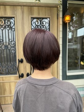 チョコレート(chocolate) 髪質改善大人可愛い20代30代40代50代ショートボブ