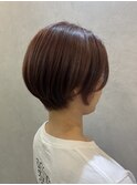 ショート／ピンクバイオレット／艶感