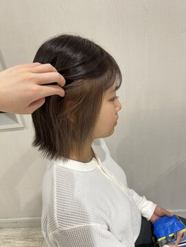リジョイスヘア エン(REJOICE hair EN) ブラウン×ミルクティーベージュ
