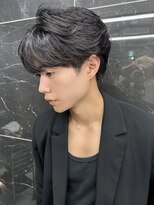サイン メンズ 表参道(SIGN men's) フェザーパーマダウンパーマニュアンスパーマセンターパート