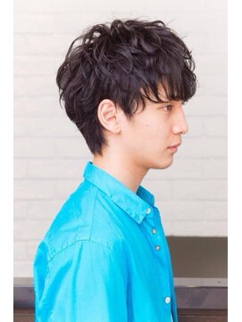 リップスヘアー 梅田アネックス(LIPPS hair) 重めマッシュパーマ