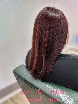 ヘアアトリエ ナイン 岡部店(hair atelier nine) イメチェン/ラベンダーミルクティー/刈り上げマッシュ/福島市