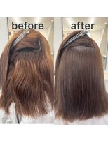 フェリア(feliah)&nbsp;シルキーストレート×オリーブベージュ