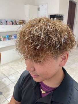 ヘアースペースブルーム リアン 岡町店(HAIR SPACE BLOOM Lien) 【岡町/メンズカット/ツイストスパイラル】