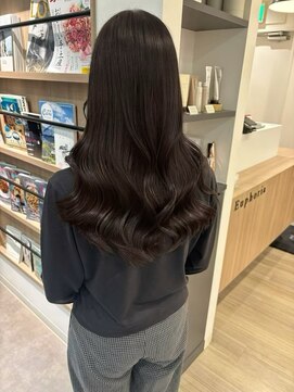 ユーフォリア 青山(Euphoria) 【担当きょうこ】秋冬カラー大人可愛い透明感チョコブブラウン