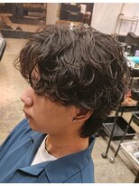 グロウ 天神店(growth) 無造作シャドウパーマ