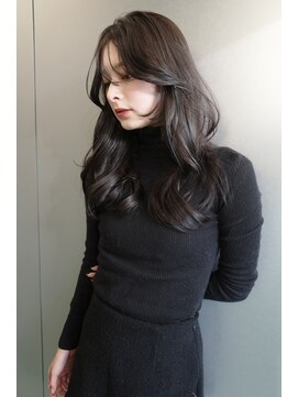 ヌヌ 渋谷 原宿 明治神宮前(nunu) レイヤーカットトリートメントブリーチなしカラーグレージュ