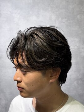 曲がる縮毛矯正専門店 バイ レイズ 名駅(曲がる縮毛矯正専門店 by RAYS) 【ハイライトセンターパート】【ニュアンスパーマ】T