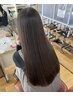 カット＋髪質改善ストレート　￥17600~