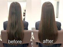 【メニューのお悩み方へ】髪質相談＋髪質改善ストレート　￥13800～