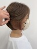 カット+アルティストカラー+4ステップTr+頭浸浴￥19250→￥17020
