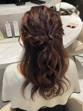 カインド 南青山(hair&make up KIND) ゆるふわハーフアップ