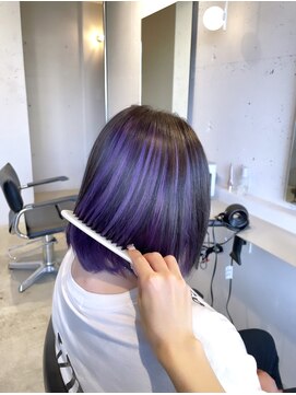ティム(tim) 《hinako》Black ∞ 艶感Purple