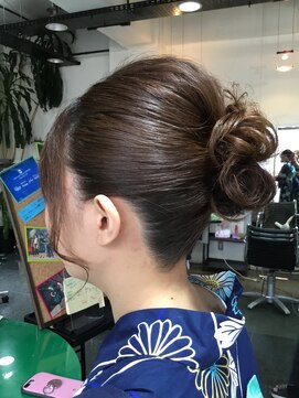 ヘア メイク エア コーディネーション 浴衣ヘアセット