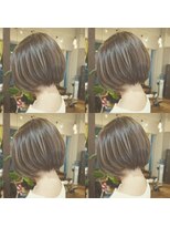 ウノプリール 京橋店(uno pulir) 前下がりワンレン