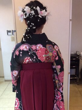 ヘアメイク エンデュー(hair make EnDeux) 着付けハカマ