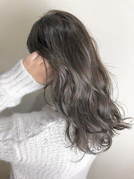 ヘアサロンエム 川越(HAIR SALON M) デザインカラー/厚めバング/ローライト/スリークボブ