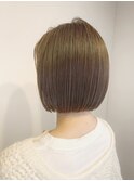 首元すっきりショート/ナチュラルベージュ