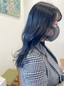 モリオフロムロンドン 大宮店(morio from London) 【morio坪井】暗染×ダークグレージュ×ヨシンモリ巻き