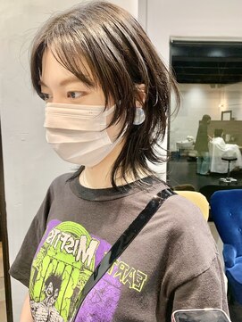 アルコイリスバイドールヘアー(ARCOIRIS by Dollhair) ニュアンスカラー透明感アッシュピンクくすみブルーボブウルフ