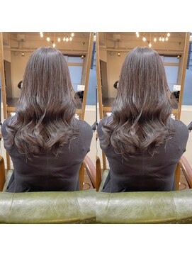 ヘアーサロン リバース(Hair Salon Rebirth) 【防府/Rebirth】ダークグレー×グレージュ