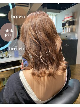 ハンナ 札幌(HANNAH) #ブリーチカラー#ブラウンベージュ#秋カラー