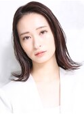 大人可愛い小顔美髪ツヤ髪こなれヘアワンカール外ハネA4