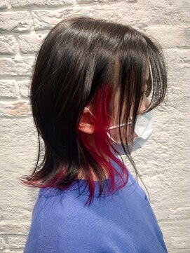 レレ(Le'Le') 赤インナーカラー