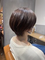 オリバ ヘアー(OLIBA HAIR)&nbsp;チョコレート色なショート