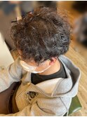ウェーブパーマ