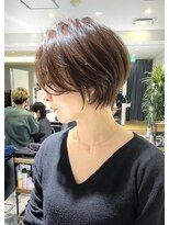 バンプ ギンザ(BUMP GINZA)&nbsp;《30.40.50代》似合わせふんわりショートボブ【ERIKA】