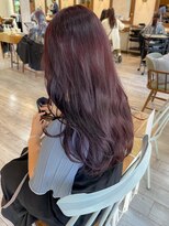 ミニム ヘアー(minim hair)&nbsp;【minim×miku】cassis pink.