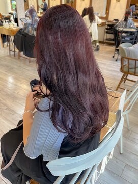 ミニム ヘアー(minim hair) 【minim×miku】cassis pink.