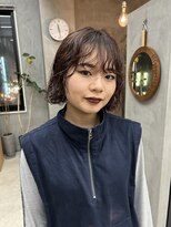 テトヘアー(teto hair)&nbsp;ボブウェーブパーマ　くるくる　くせ毛風