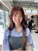 【ADORE横浜】ミディアムレイヤー×ピンクラベンダー
