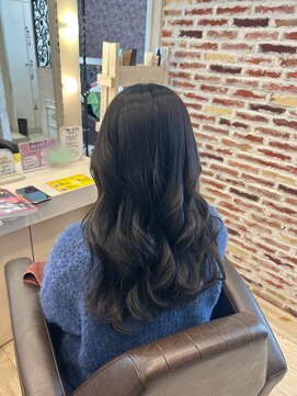 クレン 真嘉比店(Cre'ne) 暗髪アッシュグレー