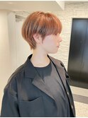 ョートヘア/ボブ/可愛い丸み/簡単スタイリング/20代30代
