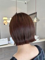 グラム 安城桜井店(gram)&nbsp;切りっぱなしボブ_パツっとボブ_外ハネ
